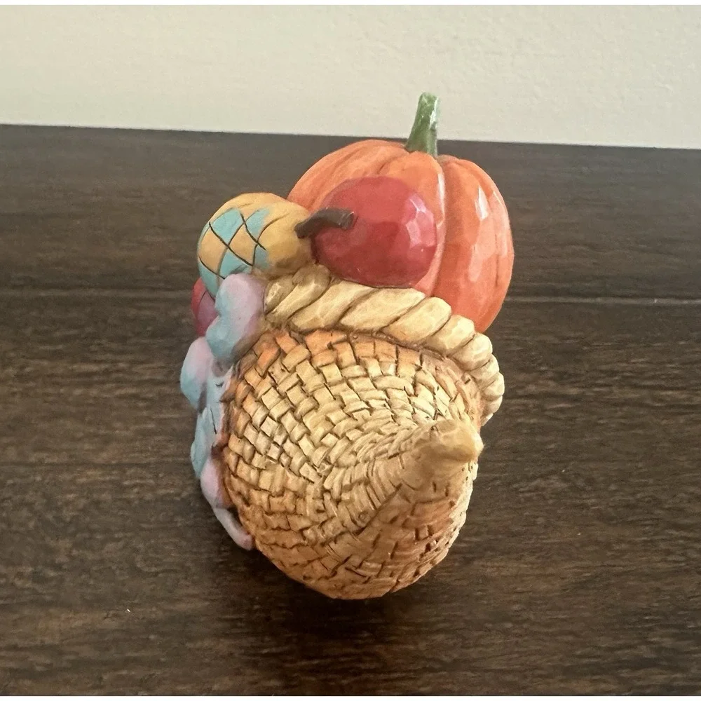 Jim Shore Pint Sized Harvest Blessings Cornucopia 2014‎